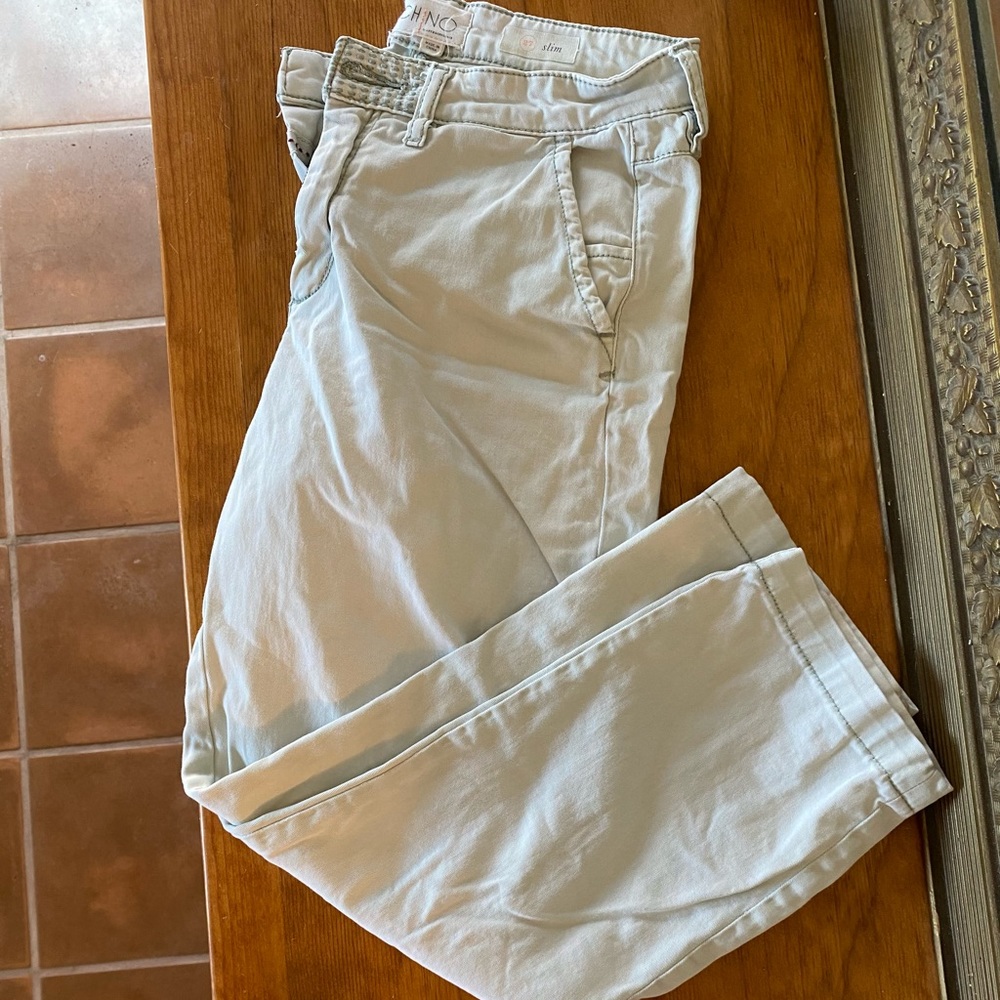 Mint Anthropologie chino, 27, gently used